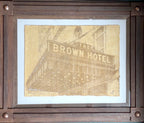 SGT Designs - Brown Hotel Sign Print