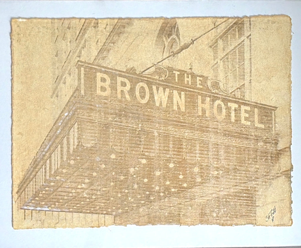 SGT Designs - Brown Hotel Sign Print