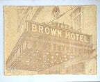 SGT Designs - Brown Hotel Sign Print