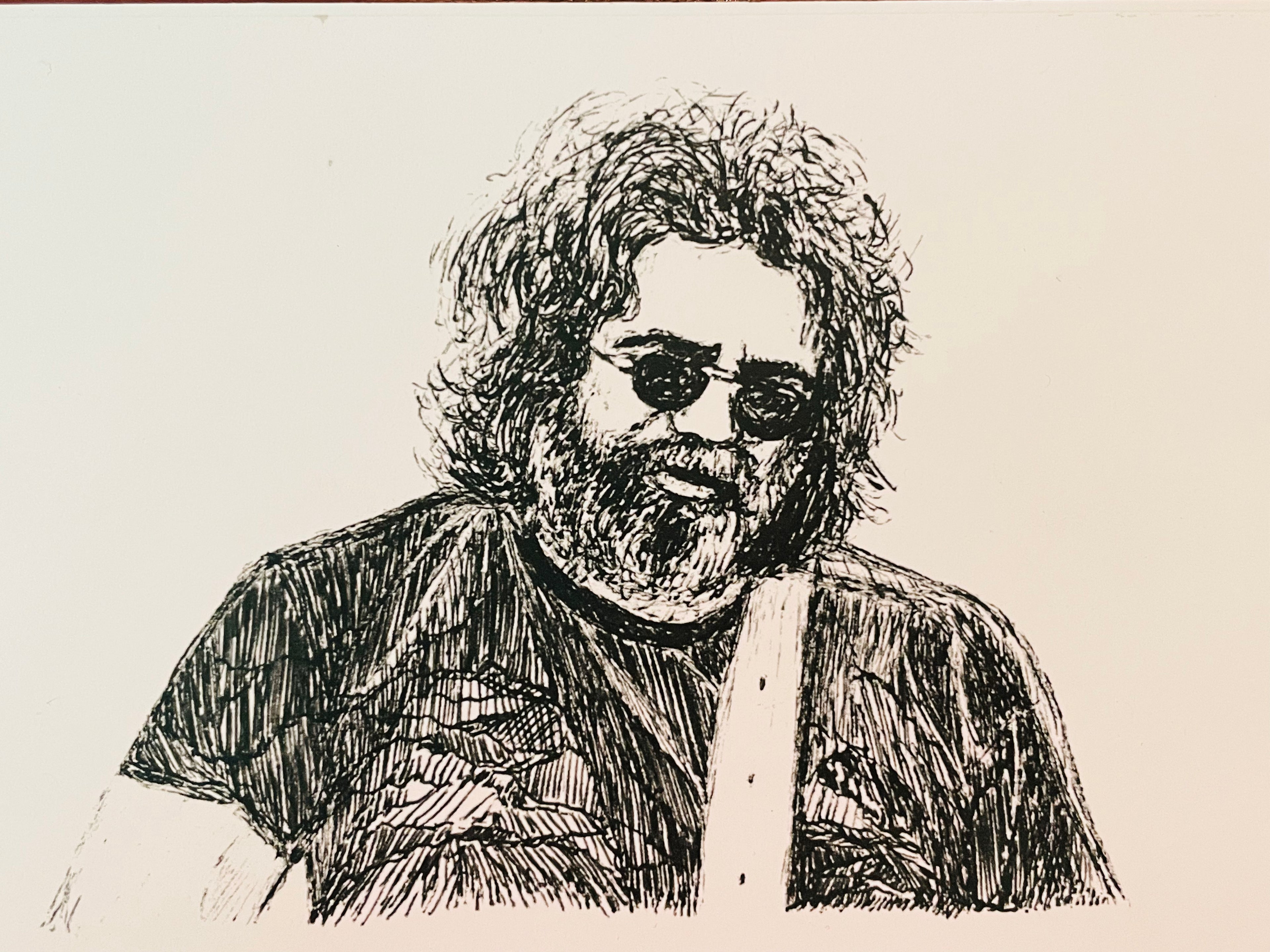 Maya Joy -  5x7 Jerry Garcia Mountain Print