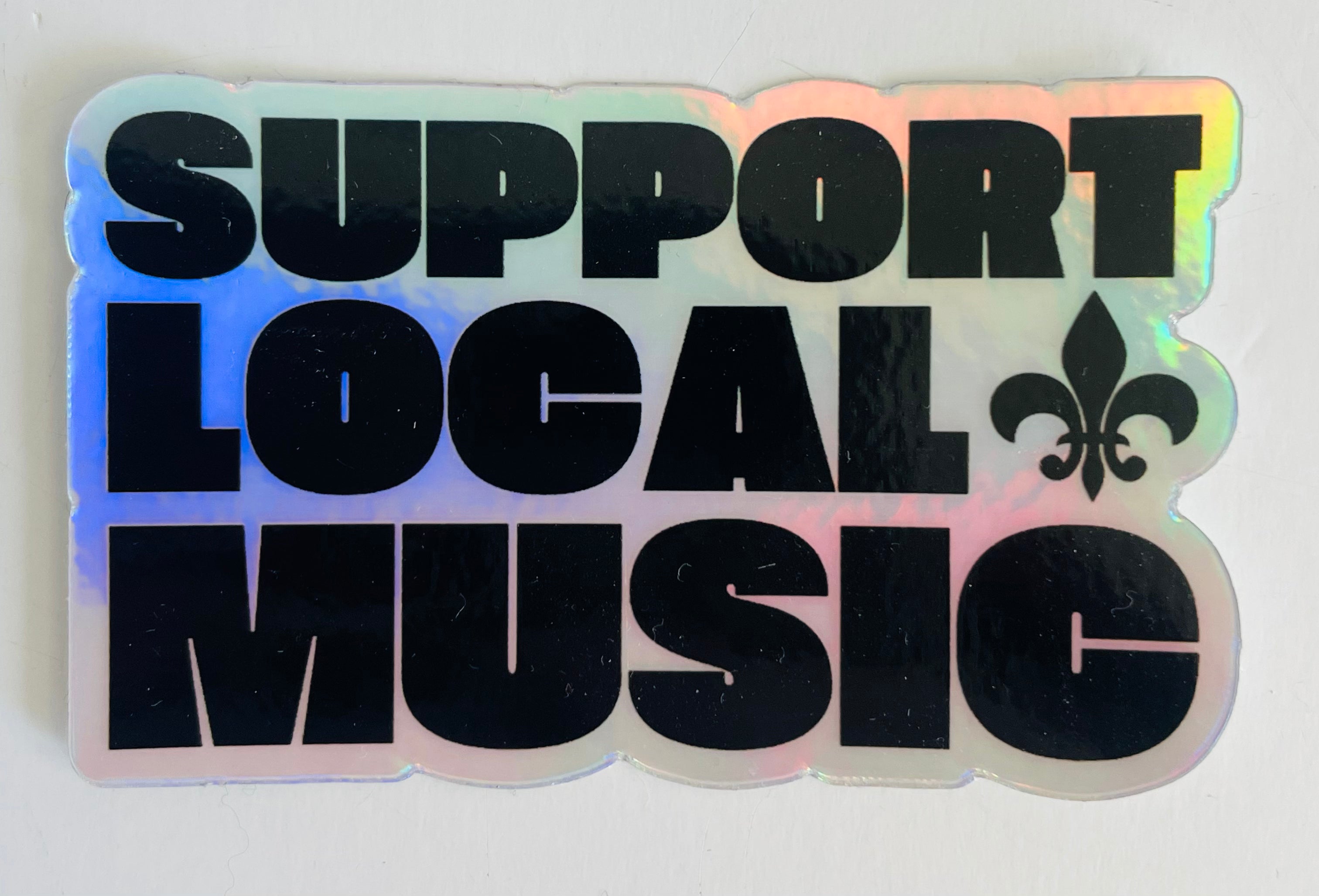 Support Local Music Sticker