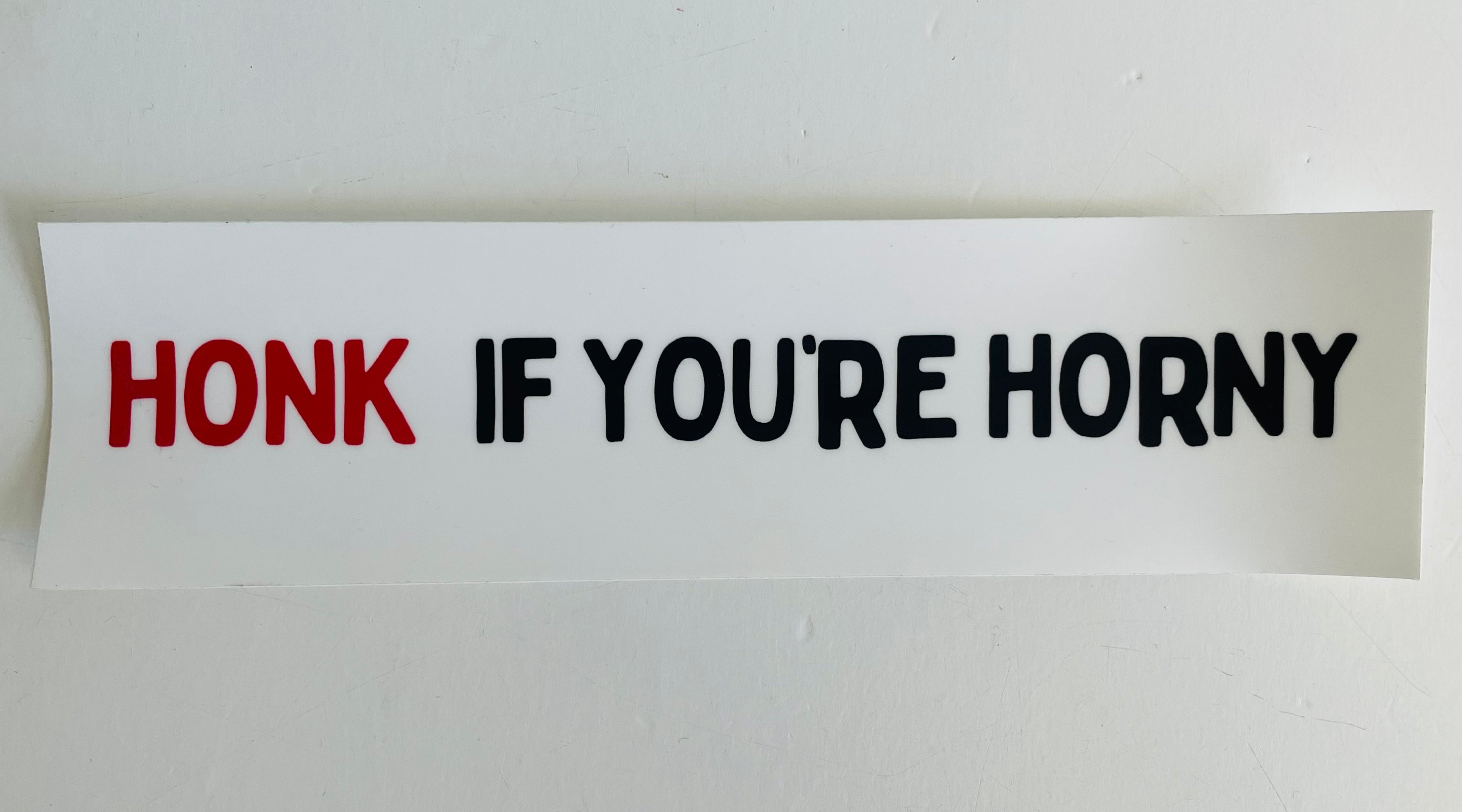 Honk if you're Horny Stickers