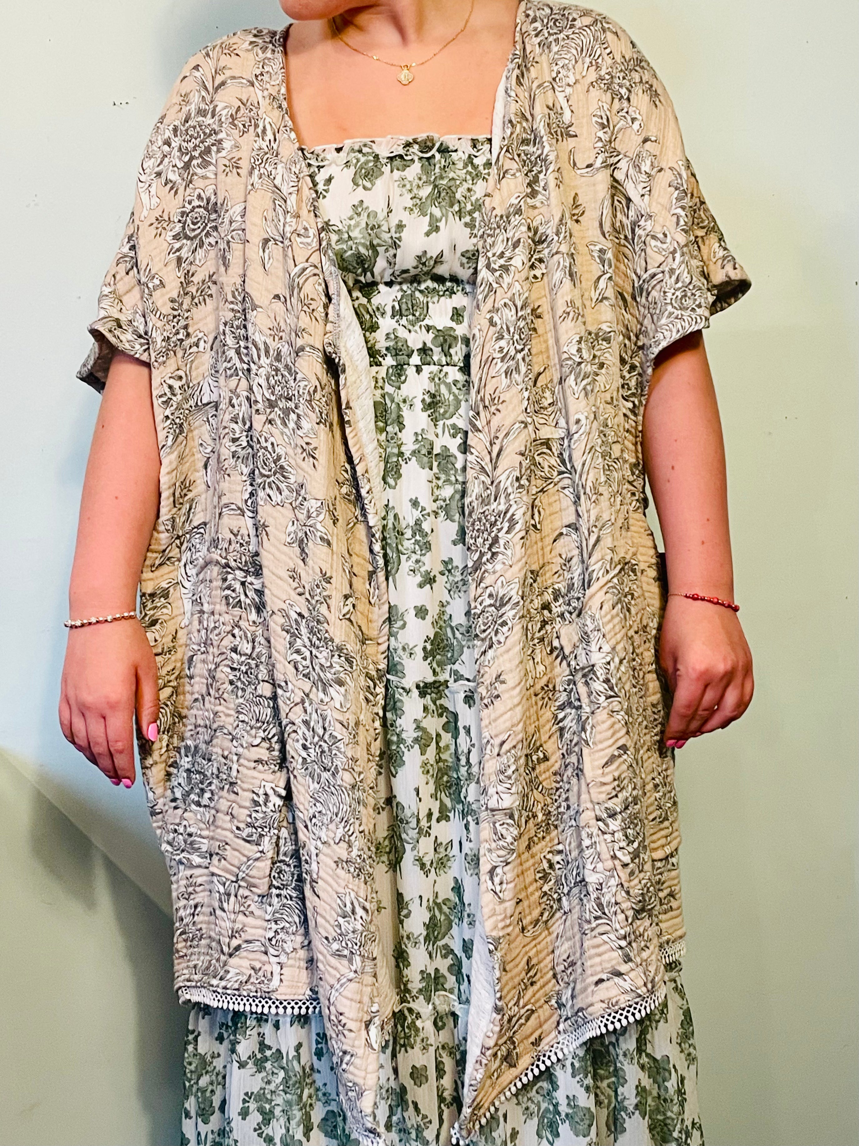 Mojo Quilts and More - Tiger Quilted Kimono