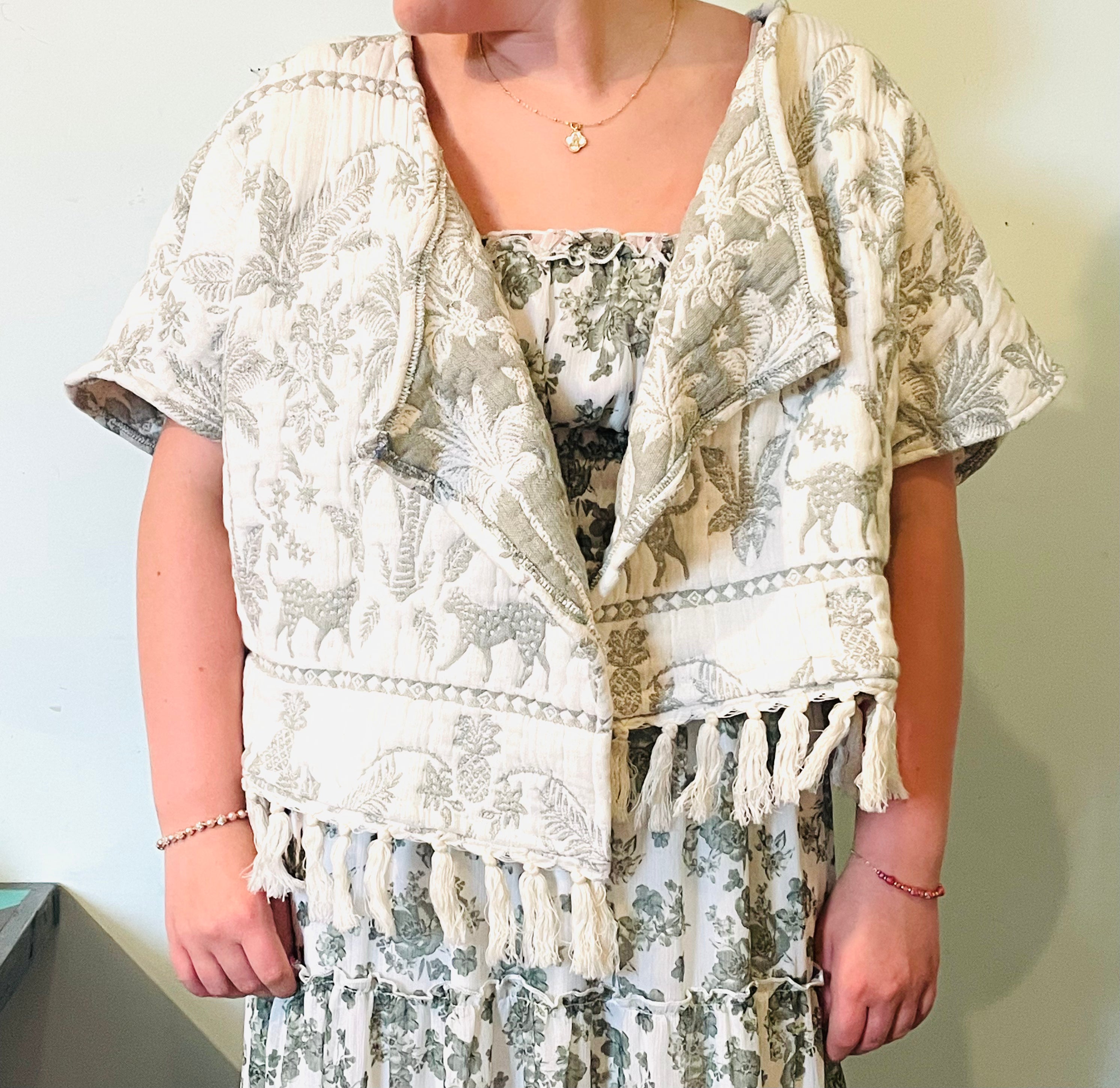 Mojo Quilts and More - Jungle Quilted Kimono