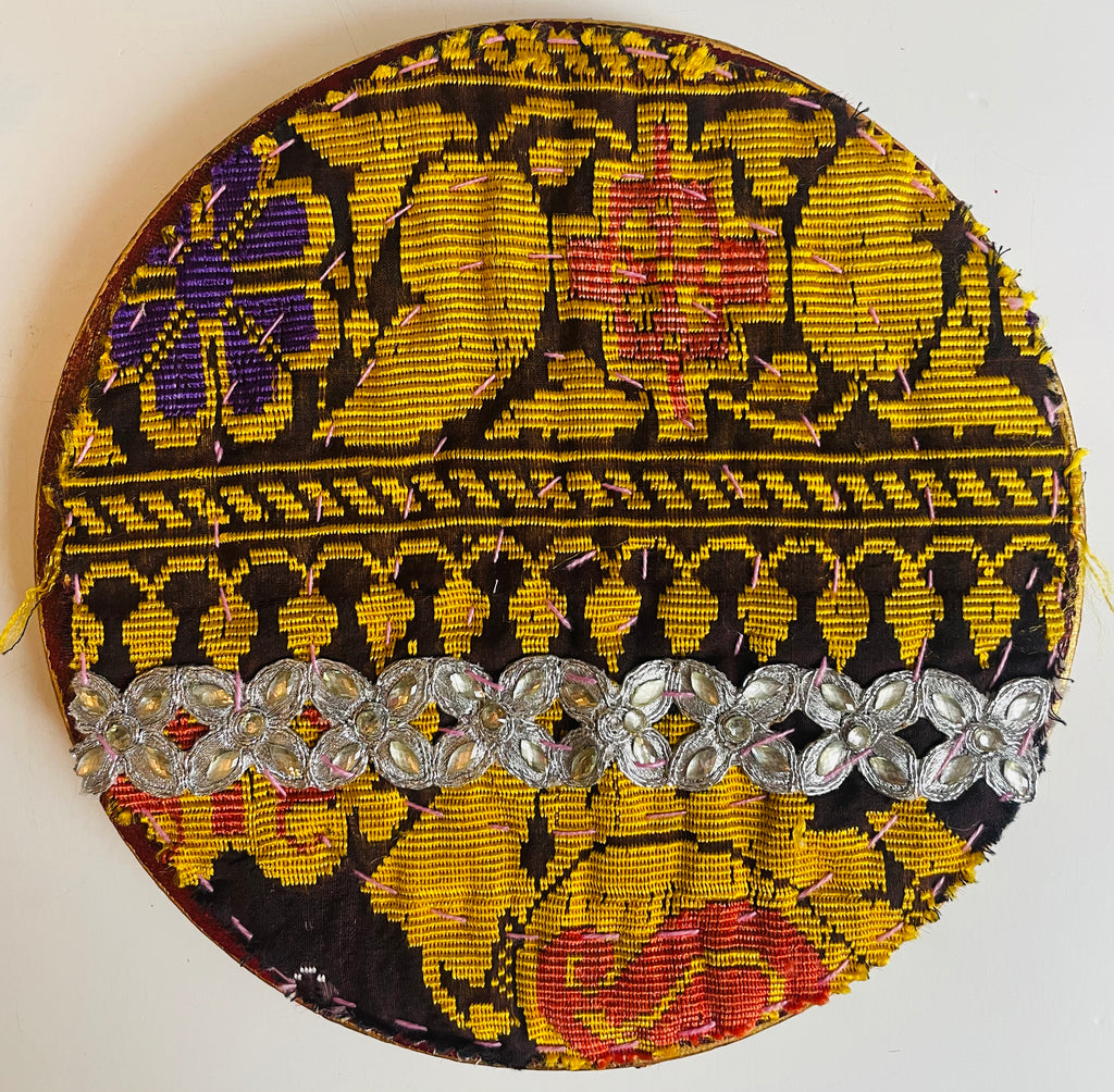 Mojo Quilts and More - Medium Round Fiber Art Pieces