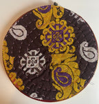 Mojo Quilts and More - Large Round Fiber Art Pieces