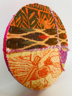 Mojo Quilts and More - Large Round Fiber Art Pieces