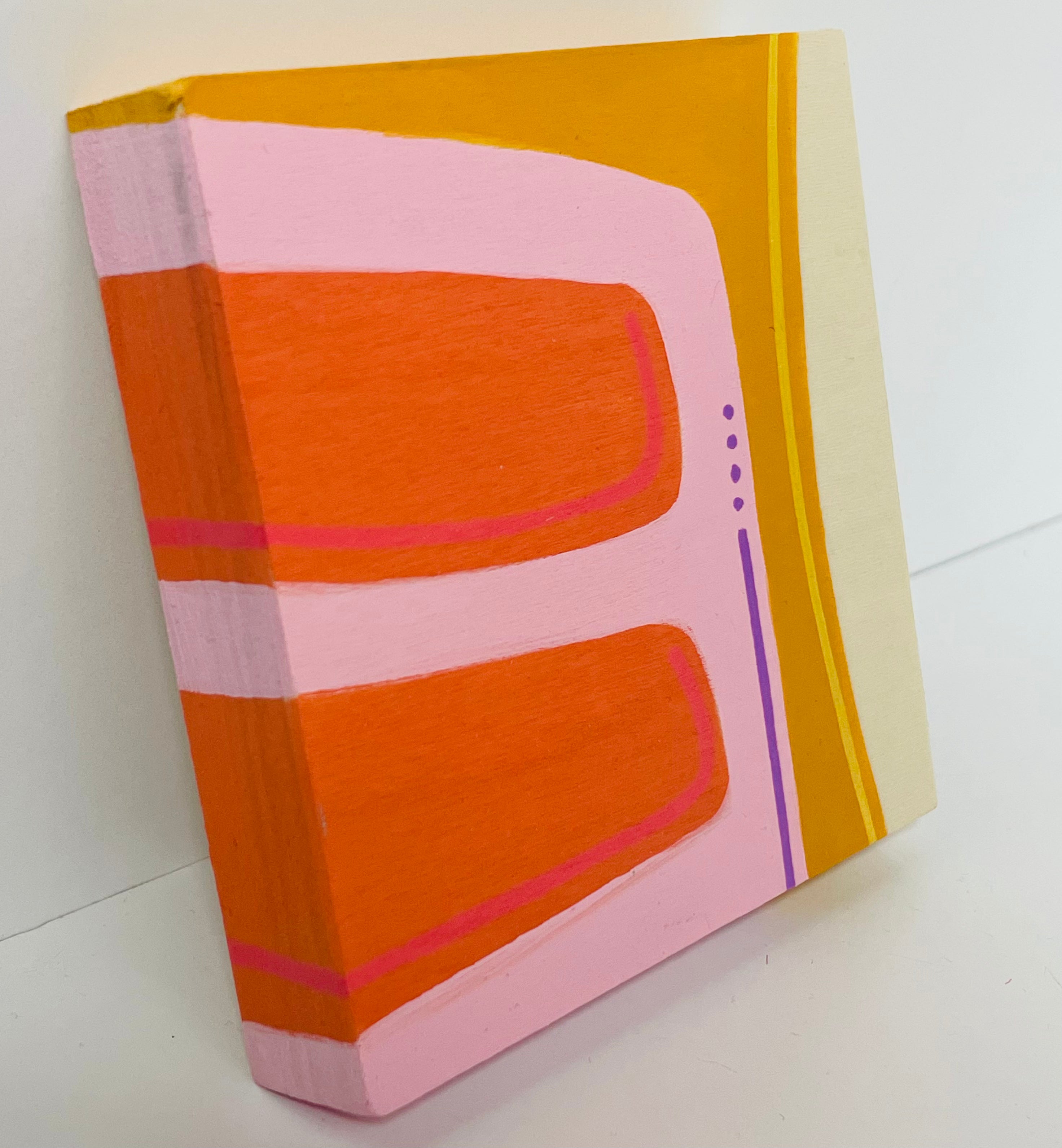 Jiselle Williams - Small Abstract Wood Art #3