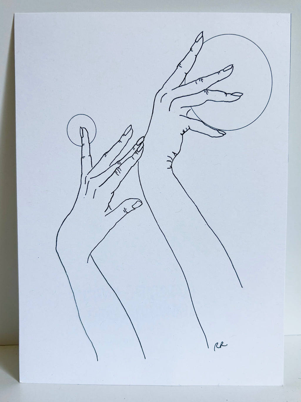 Rachel René - Two Hands Print