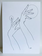 Rachel René - Two Hands Print