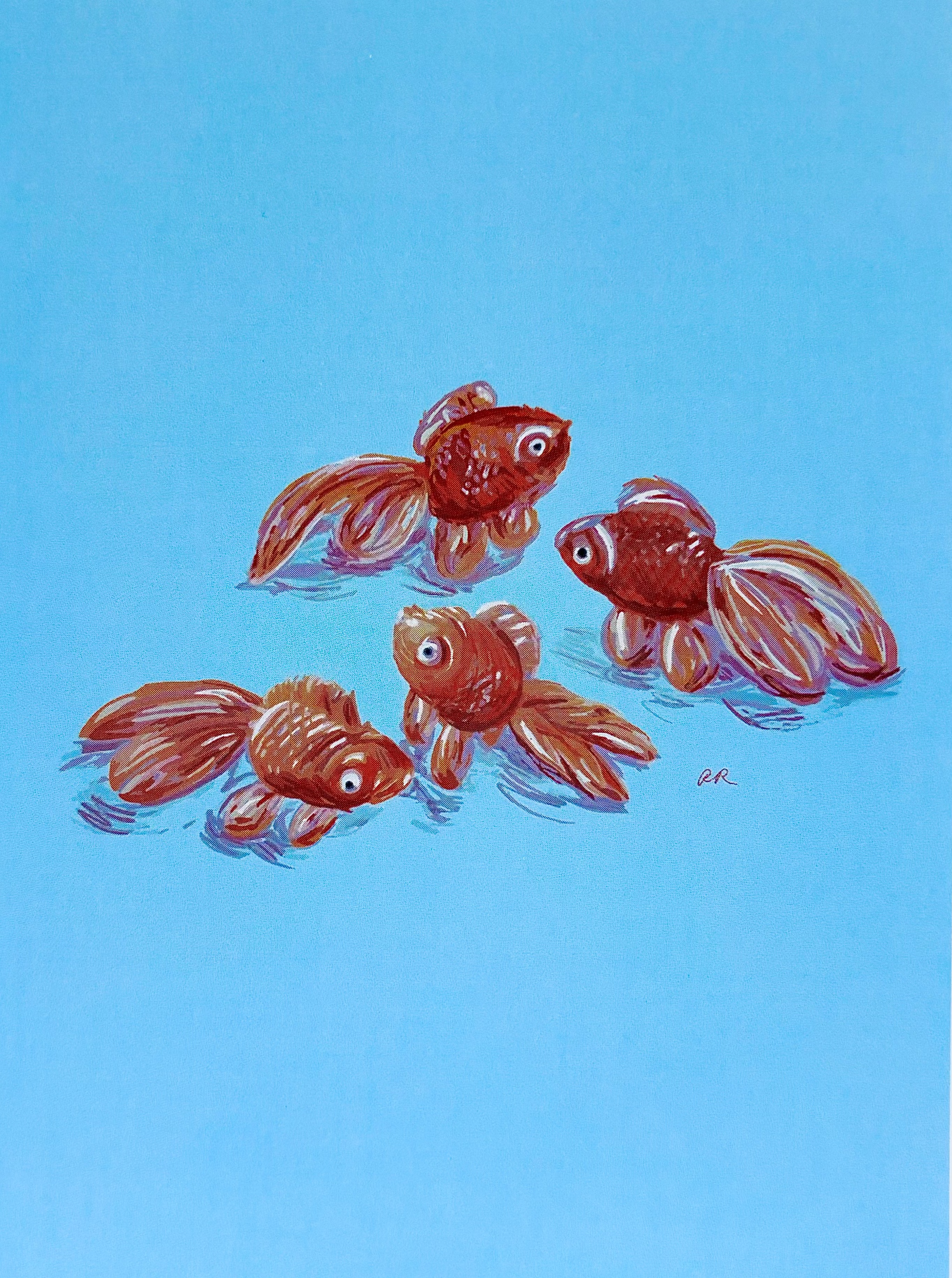 Rachel René - Goldfish Print