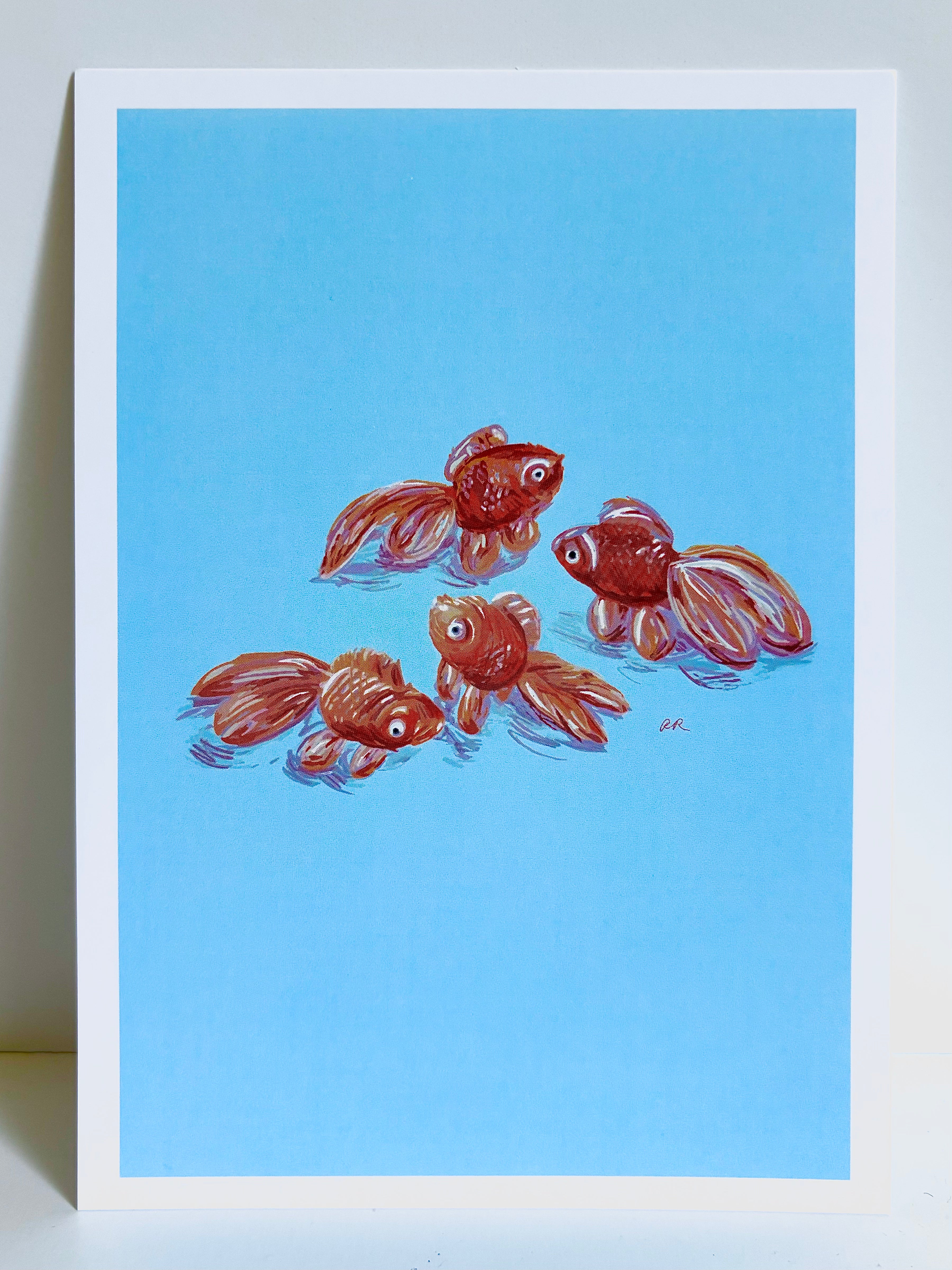 Rachel René - Goldfish Print