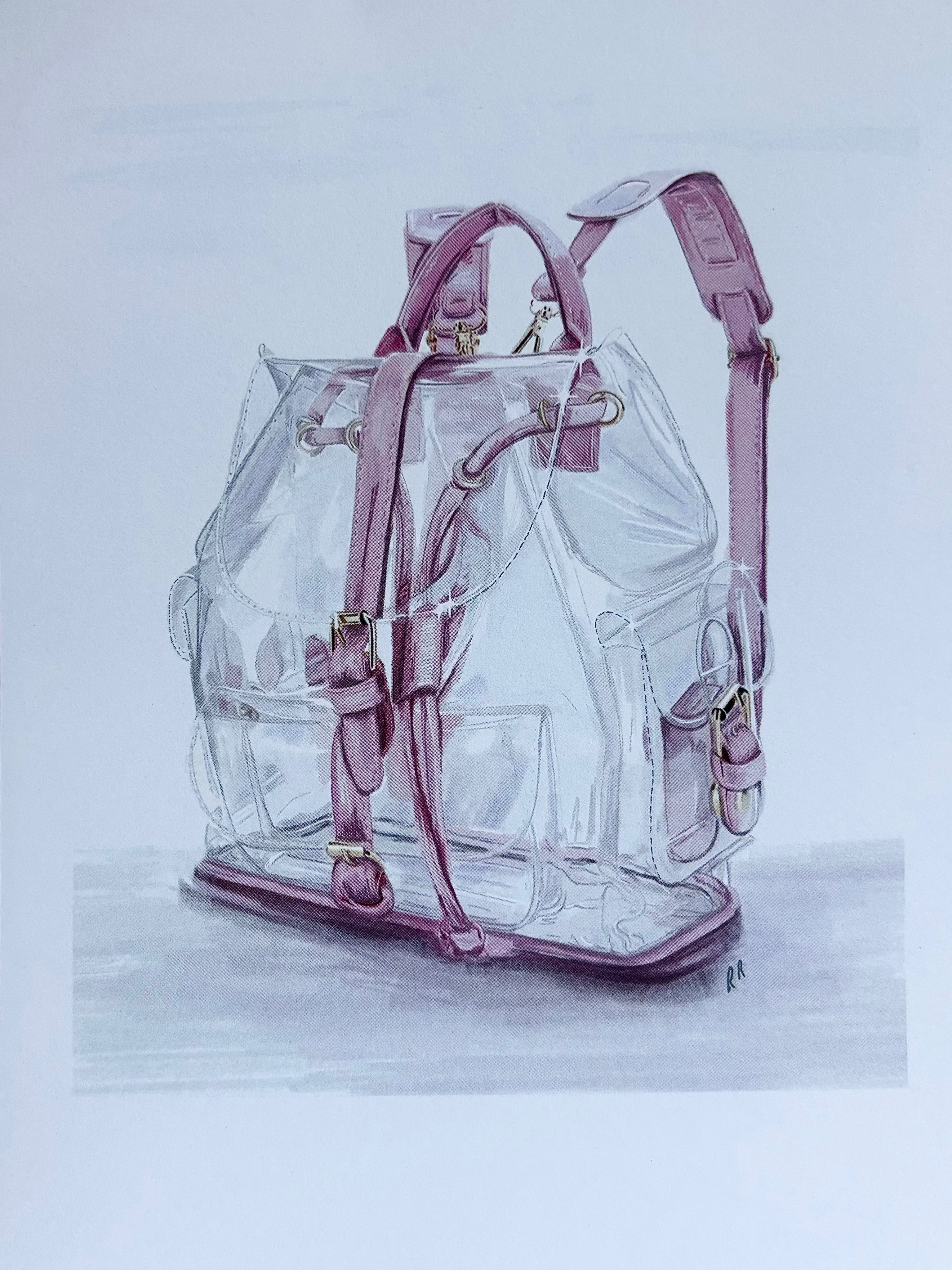 Rachel René - Plastic Backpack