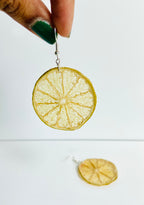 Wild Organic - Whole Lime Earrings