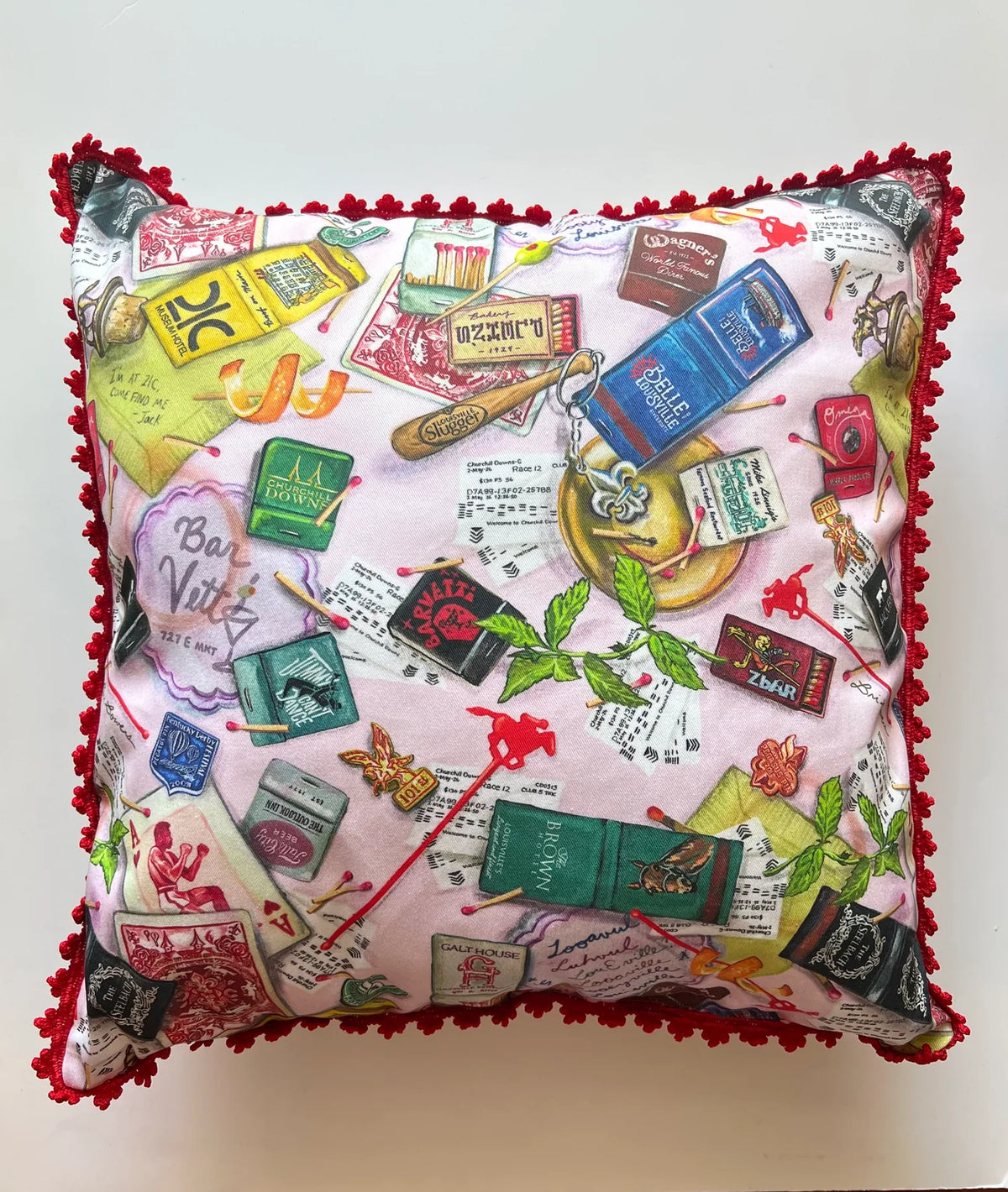Bri Bowers - Louisville Trinkets Pillow