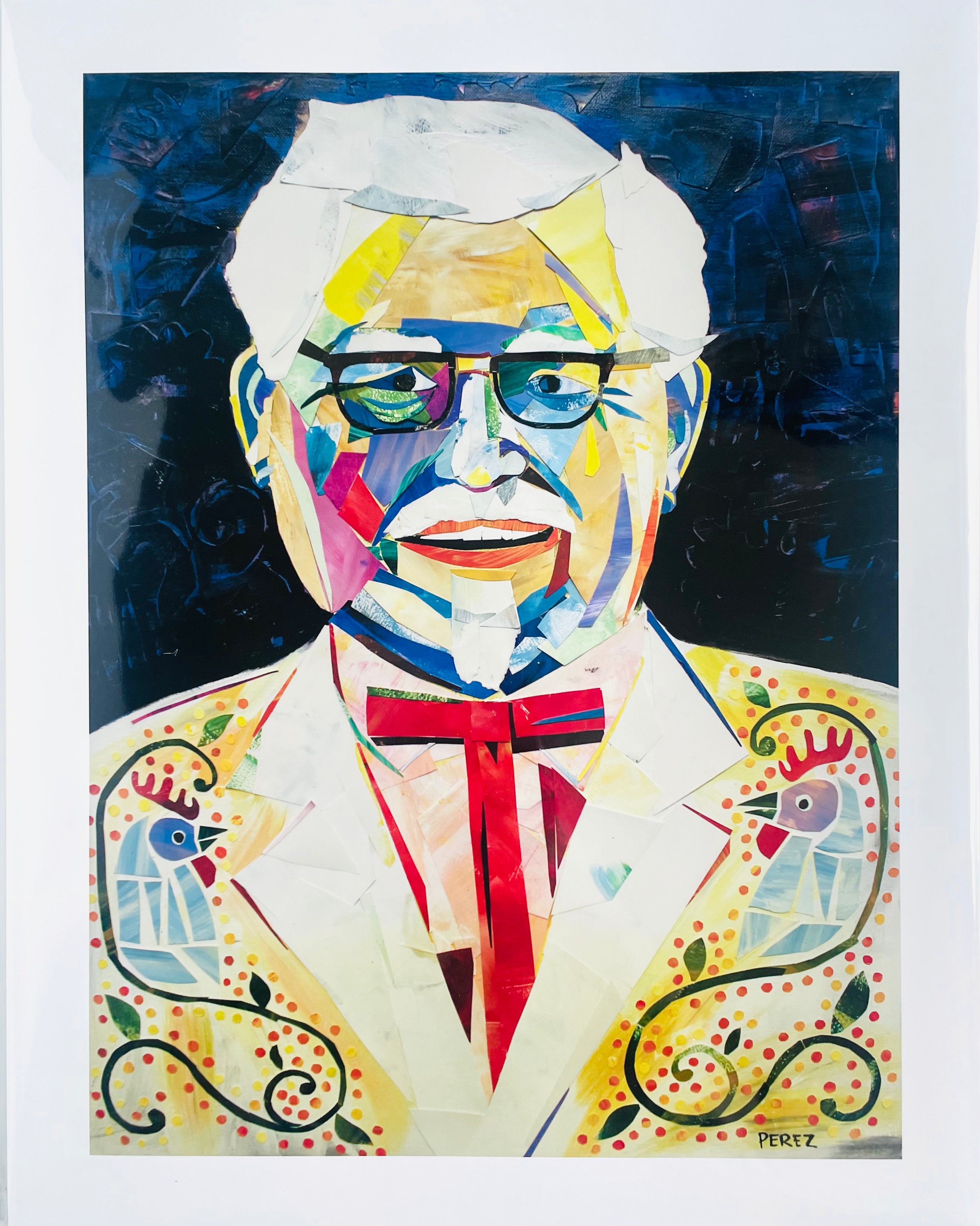 Andy Perez - Colonel Sanders print