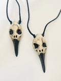 K Dub Art- Crow Skull Pendants