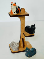 K Dub Art- Ceramic Cats