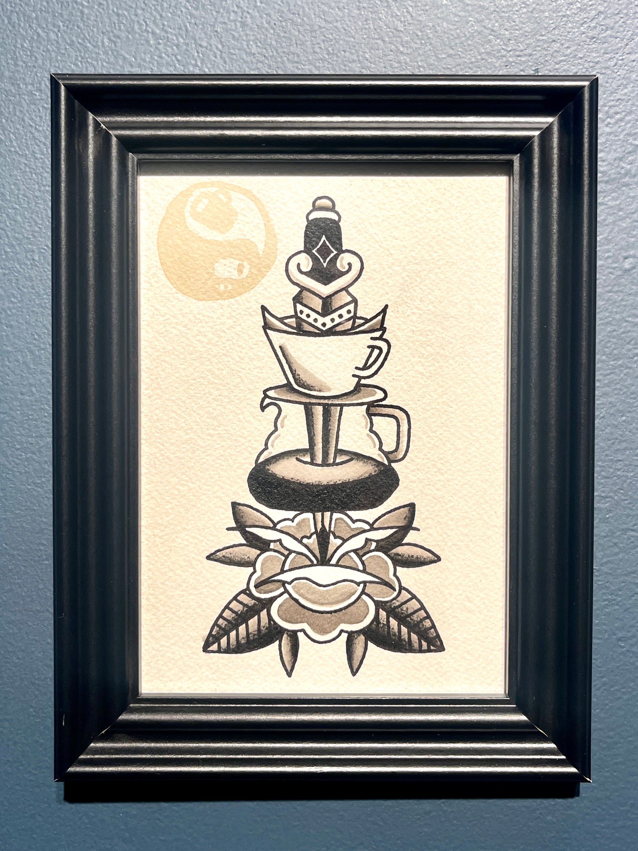 Tonia Raye Tattoo - Dagger Rose V60