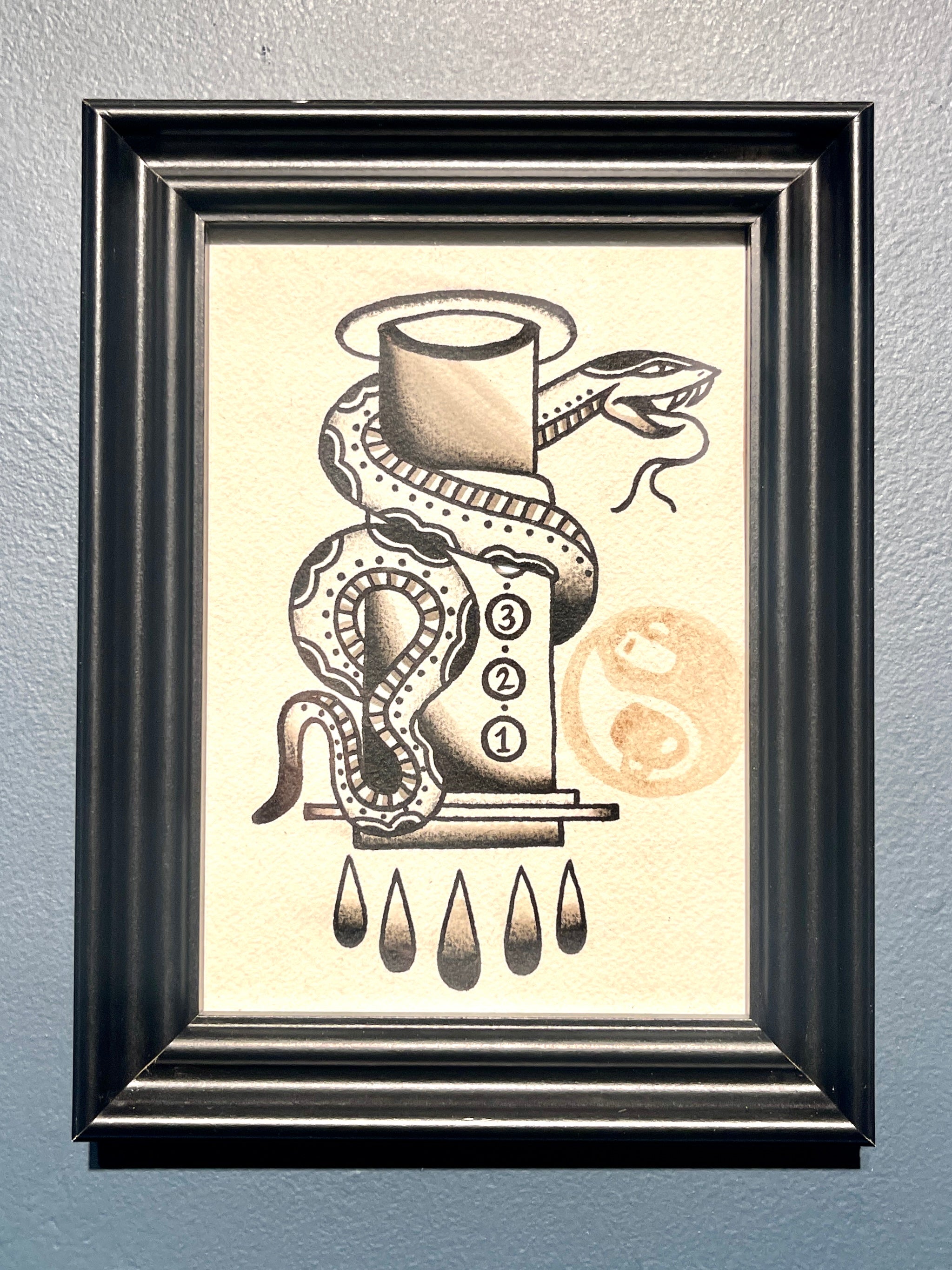 Tonia Raye Tattoo - Snake Aeropress
