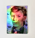 Susan Howe - David Bowie Floral Holographic Sticker