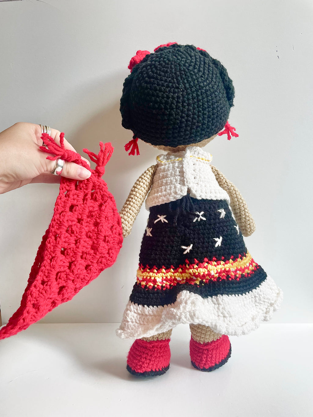 Gretchen Leachman - Crochet Frida Kahlo Doll
