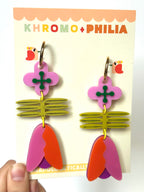 KHROMO+PHILIA - Tulip Garden Earrings