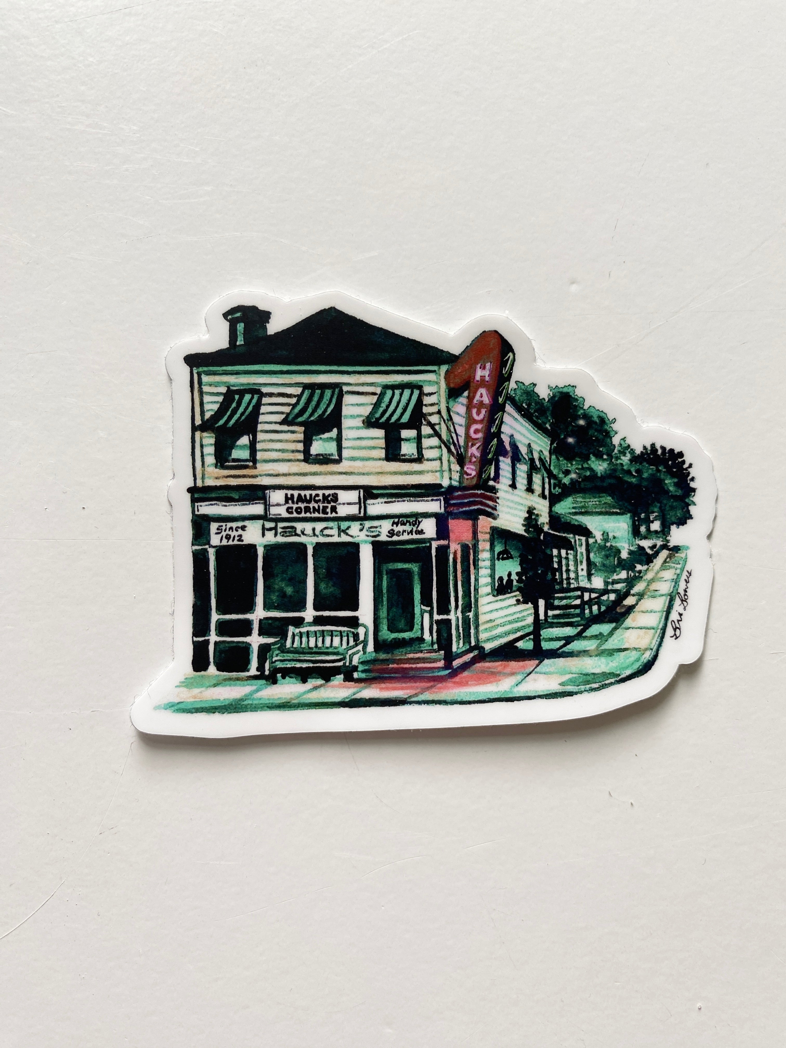 Bri Bowers - Hauck's Corner Sticker