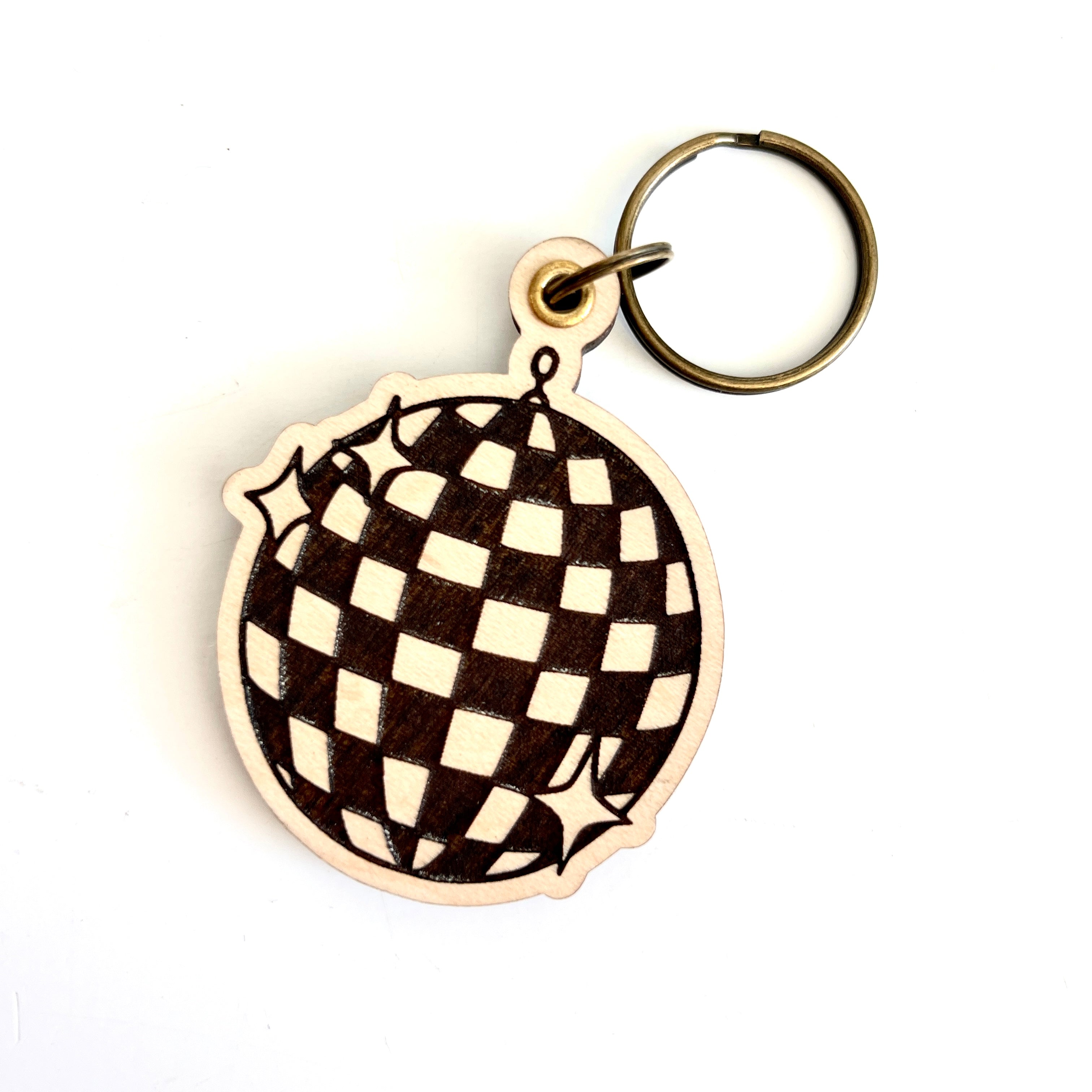 Slate & Stone Co. -Disco Keychain