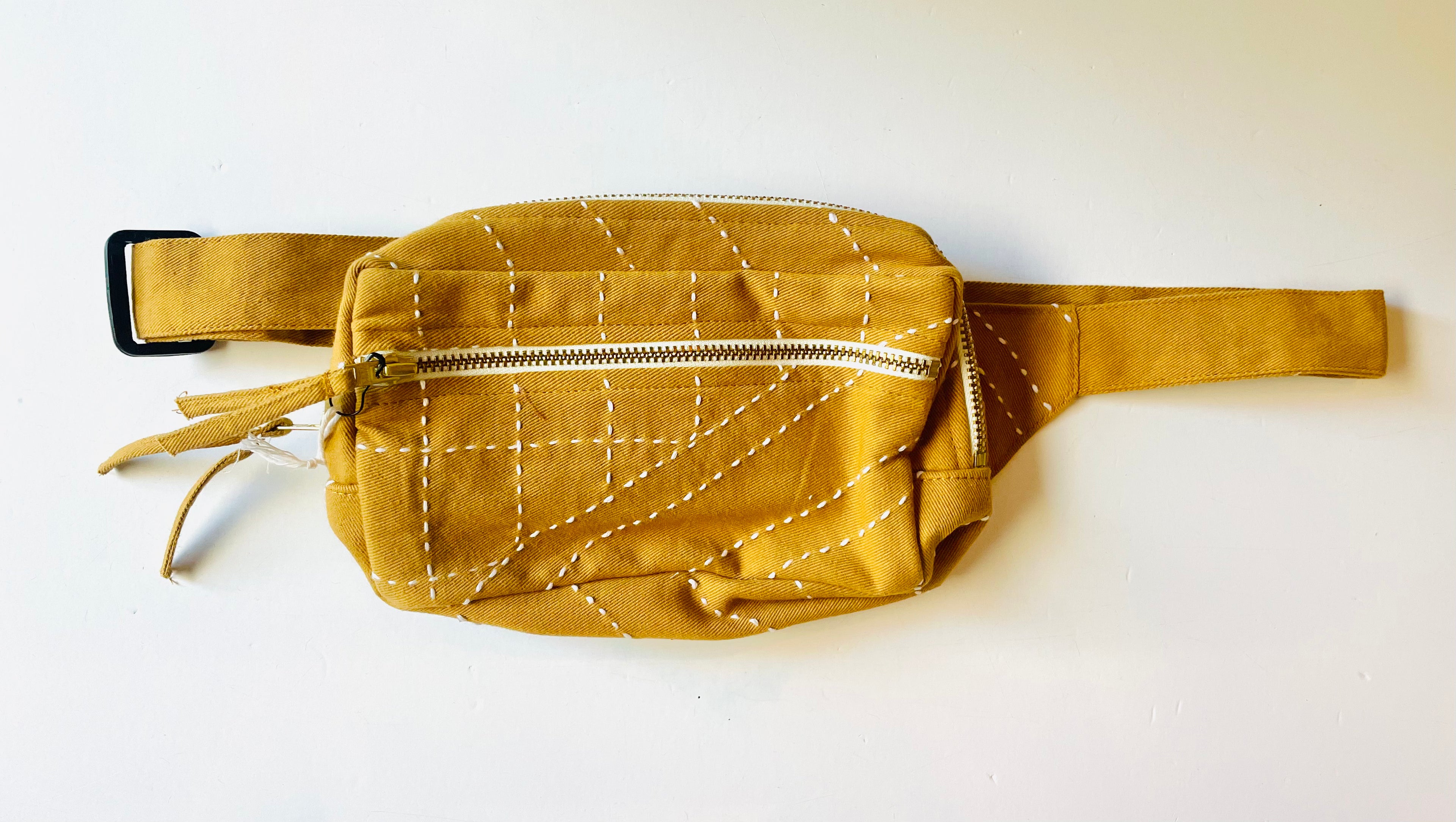Anchal Project - Kantha Crossbody Adjustable Belt Bag