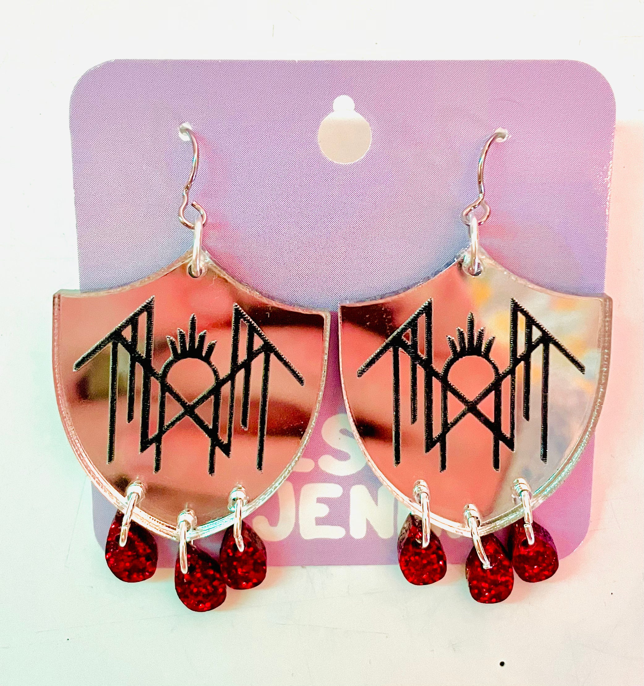 Awesome by Jenna - Sleep Token Earrings