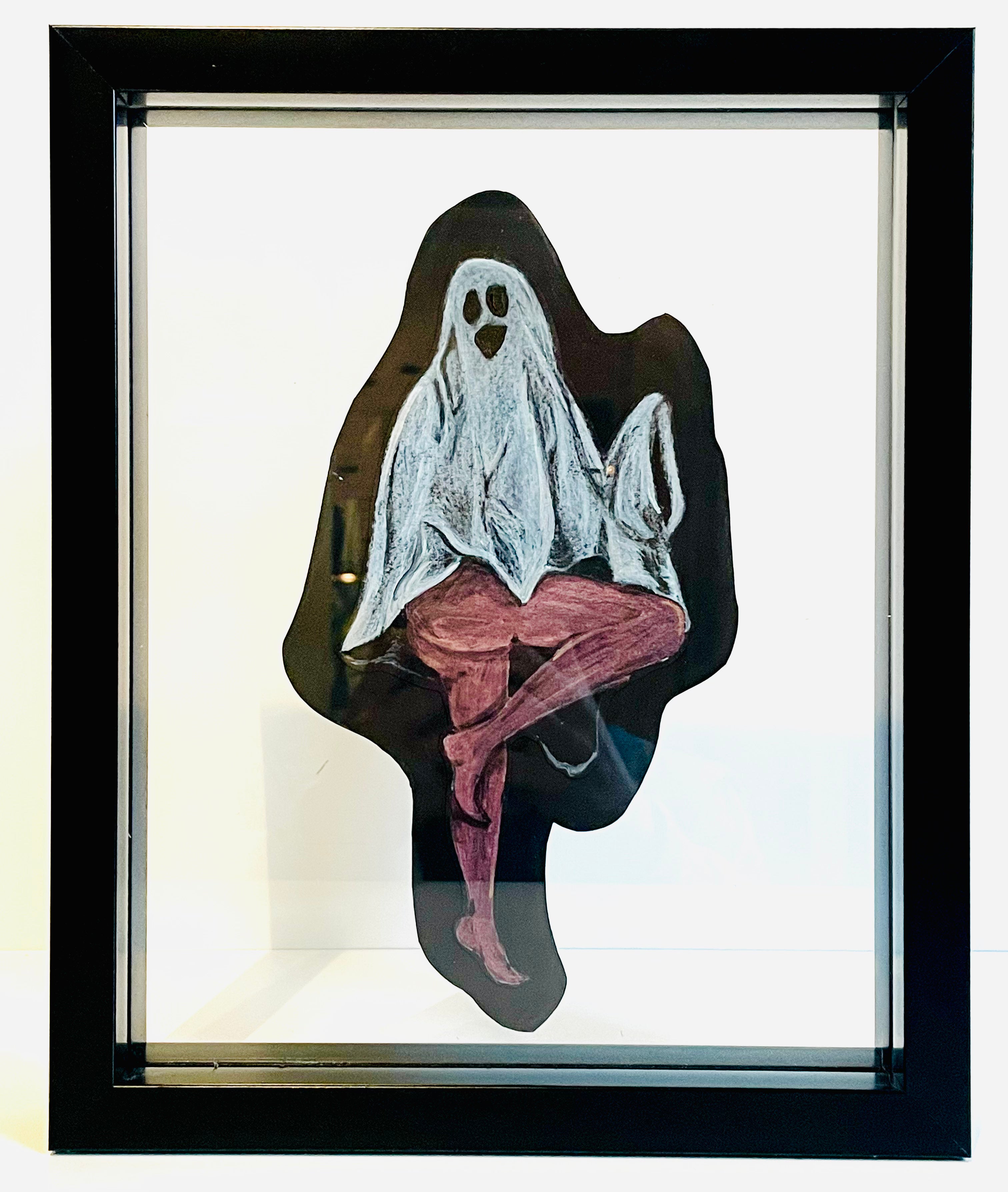 Imani Burns- Sexy Ghost Donna Framed Drawing