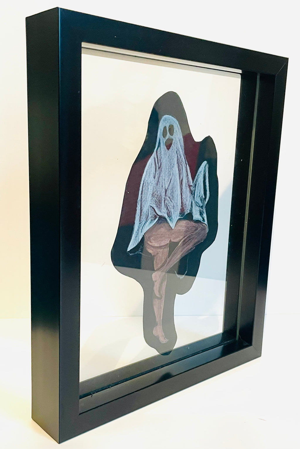 Imani Burns- Sexy Ghost Donna Framed Drawing