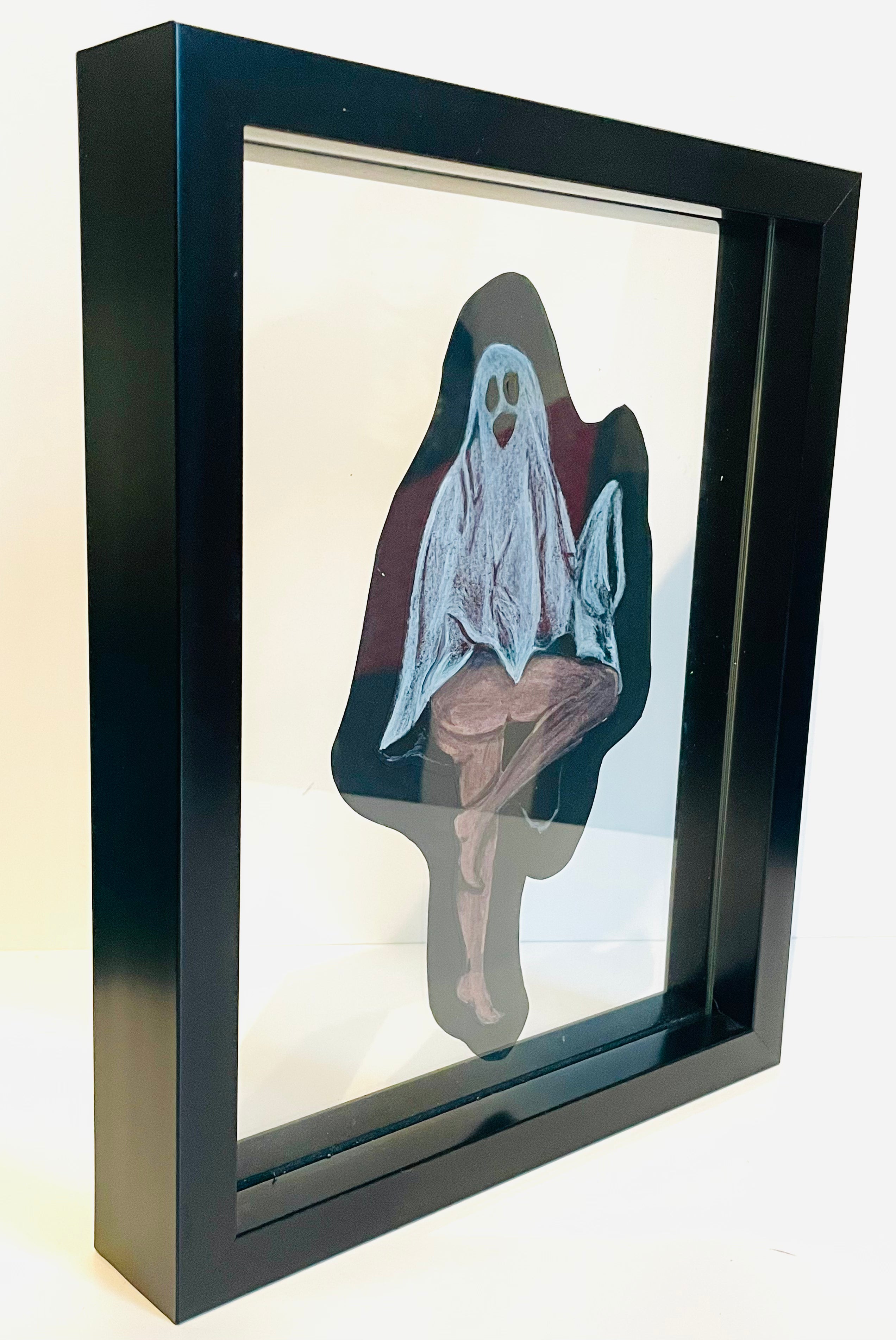 Imani Burns- Sexy Ghost Donna Framed Drawing