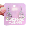 Awesome by Jenna - Acrylic Ghost Earrings