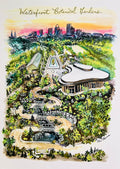 Bri Bowers  - Waterfront Botanical Gardens Print