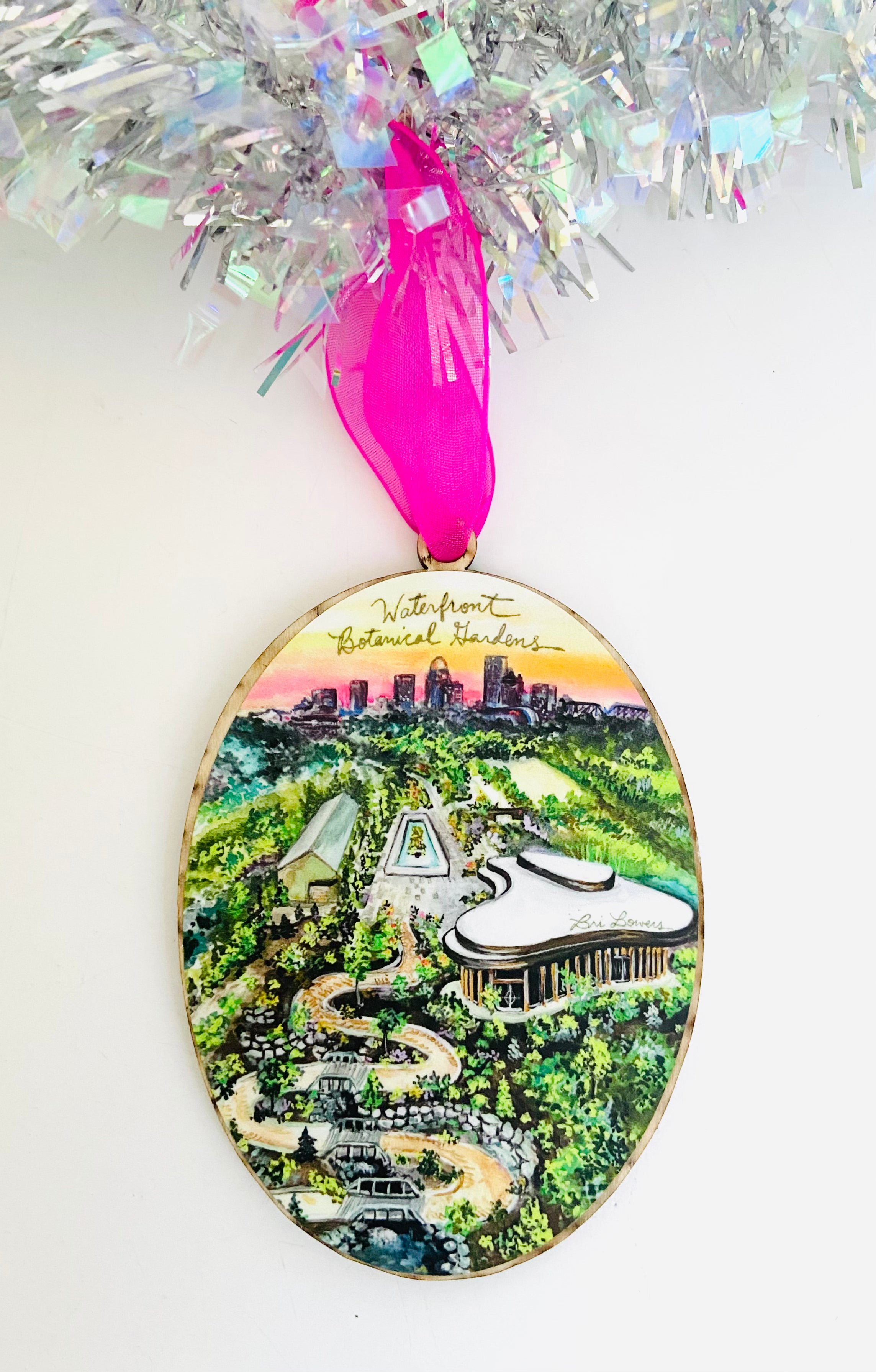 Bri Bowers - Waterfront Botanical Gardens Ornament