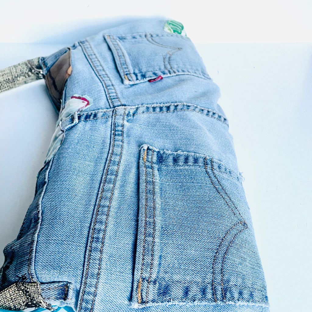 Janet Dake - Hand Sewn Denim Purse