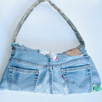 Janet Dake - Hand Sewn Denim Purse
