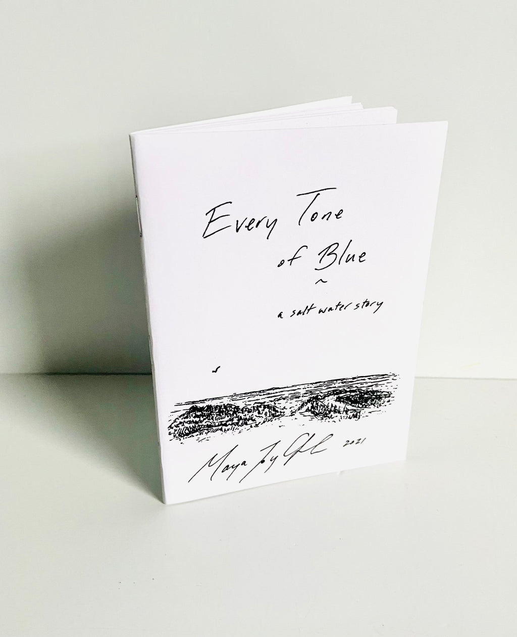 Maya Joy Poetry Zine - Every Tone of Blue
