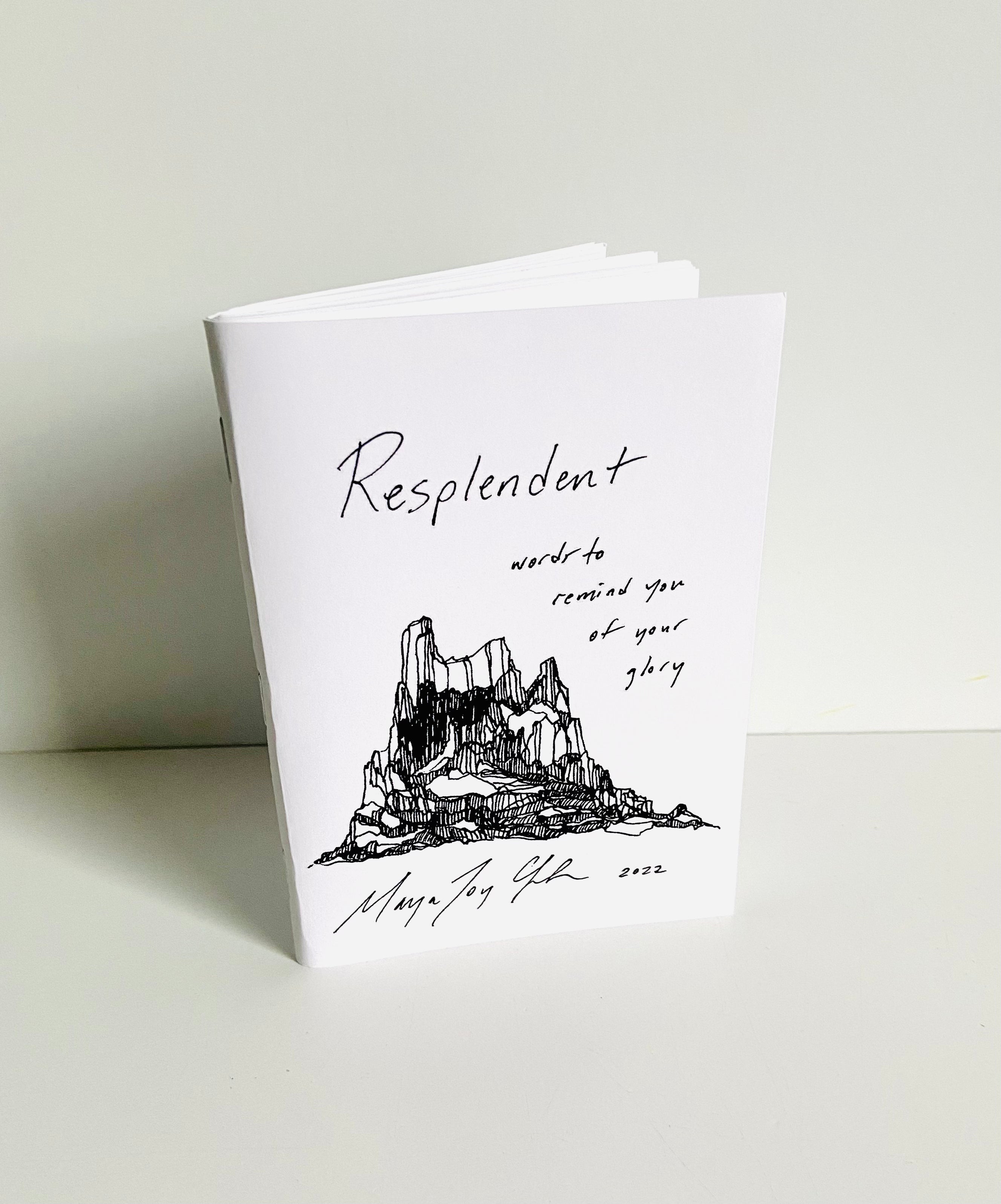 Maya Joy Poetry Zine - Resplendent