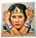 Susan Howe - Wonder Woman Stickers