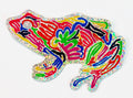 Disco Bird - Sparkle Frog Sticker