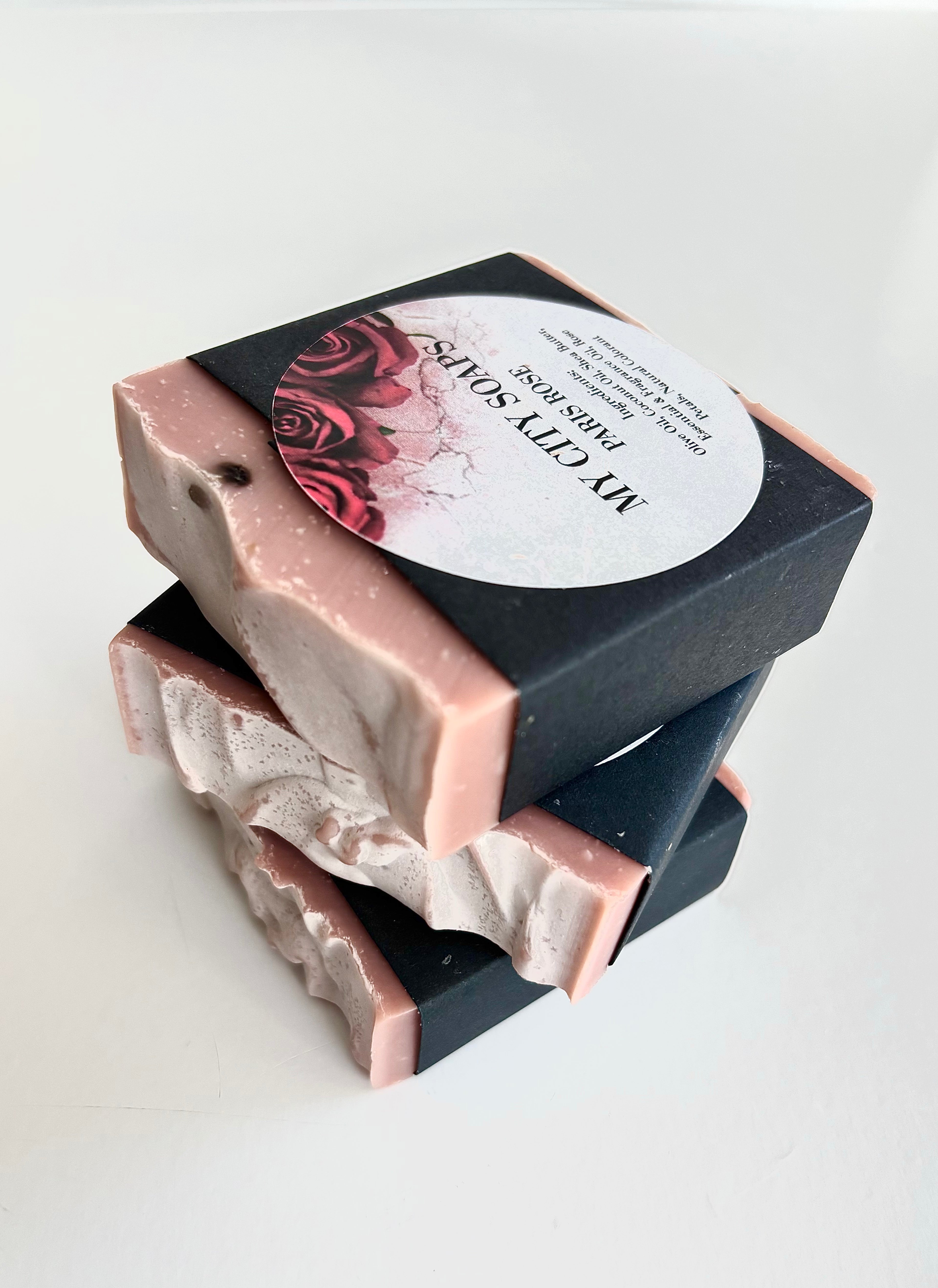 My City Soaps- Paris Rose Handmade Soap