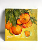 Ewa Perz - Oranges on Yellow 1