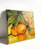 Ewa Perz - Oranges on Yellow 2