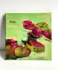 Ewa Perz - Pink Lilies in White Pond 2