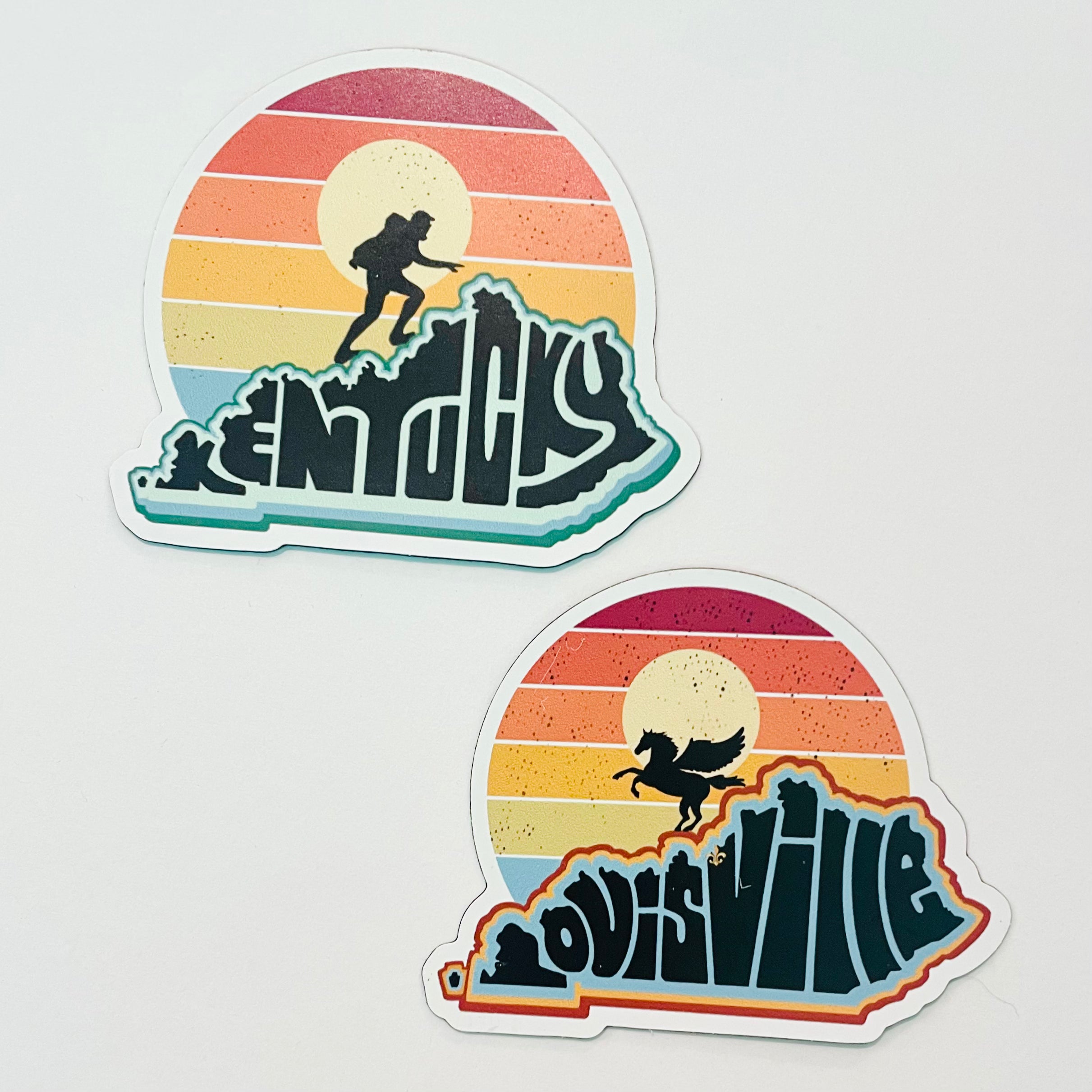 State Crafted - Louisville KY Sunset Magnets