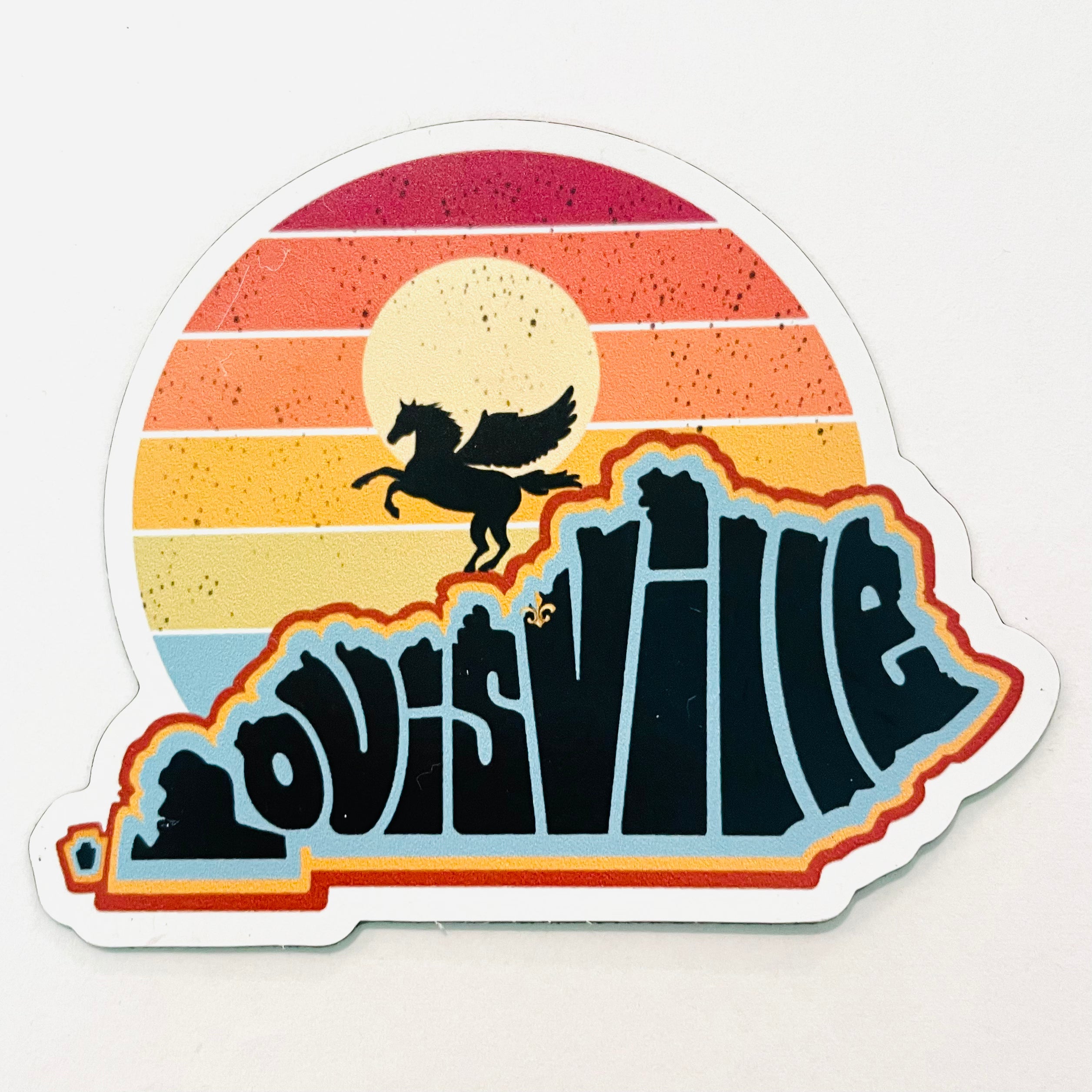 State Crafted - Louisville KY Sunset Magnets