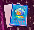 Guided Hand Studio - Celestial Love Greeting Card